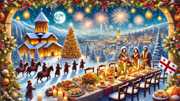 Weihnachten und Silvester in Georgien: Ein unvergessliches Erlebnis
