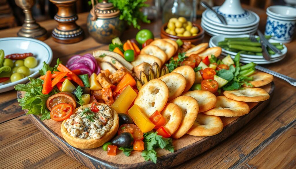 Georgische Vorspeisen Auswahl Georgische Vorspeisen Auswahl