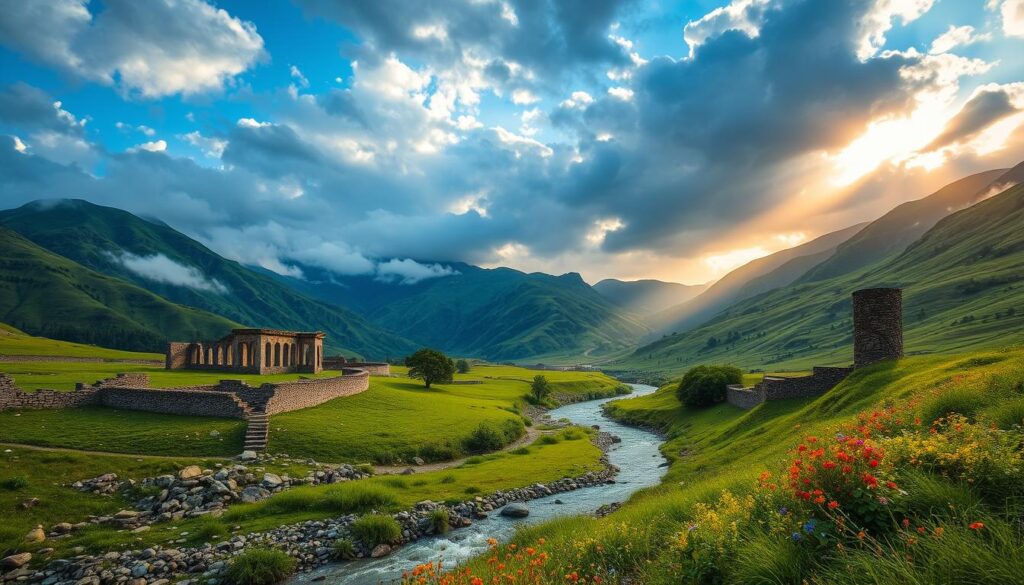 Kolchis Landschaft in Georgien Kolchis Landschaft in Georgien