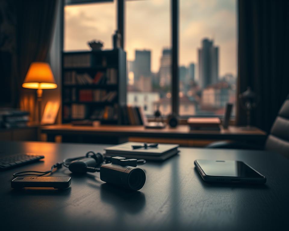 Moderne Detektivausrüstung in Georgien