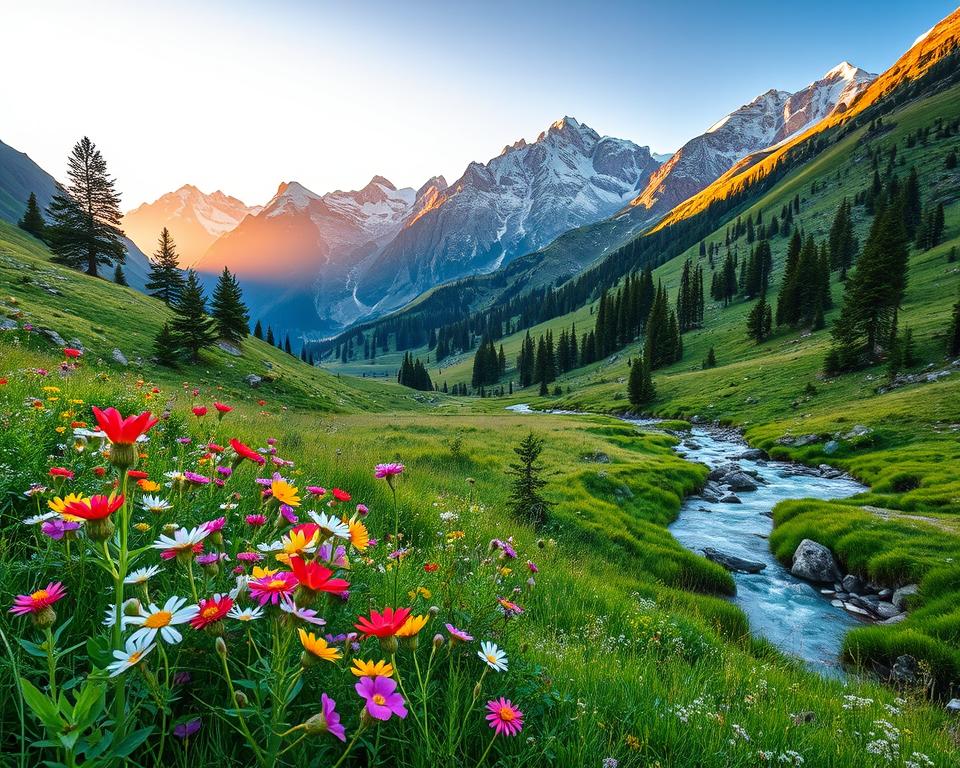 Flora Kaukasus Landschaft