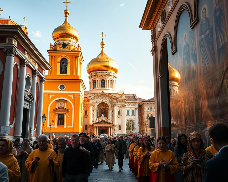 Georgische Kirchenfeste und orthodoxe Zeremonien