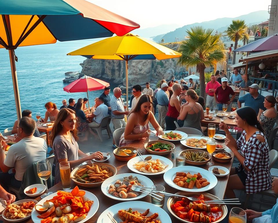 Georgische Küche am Schwarzen Meer