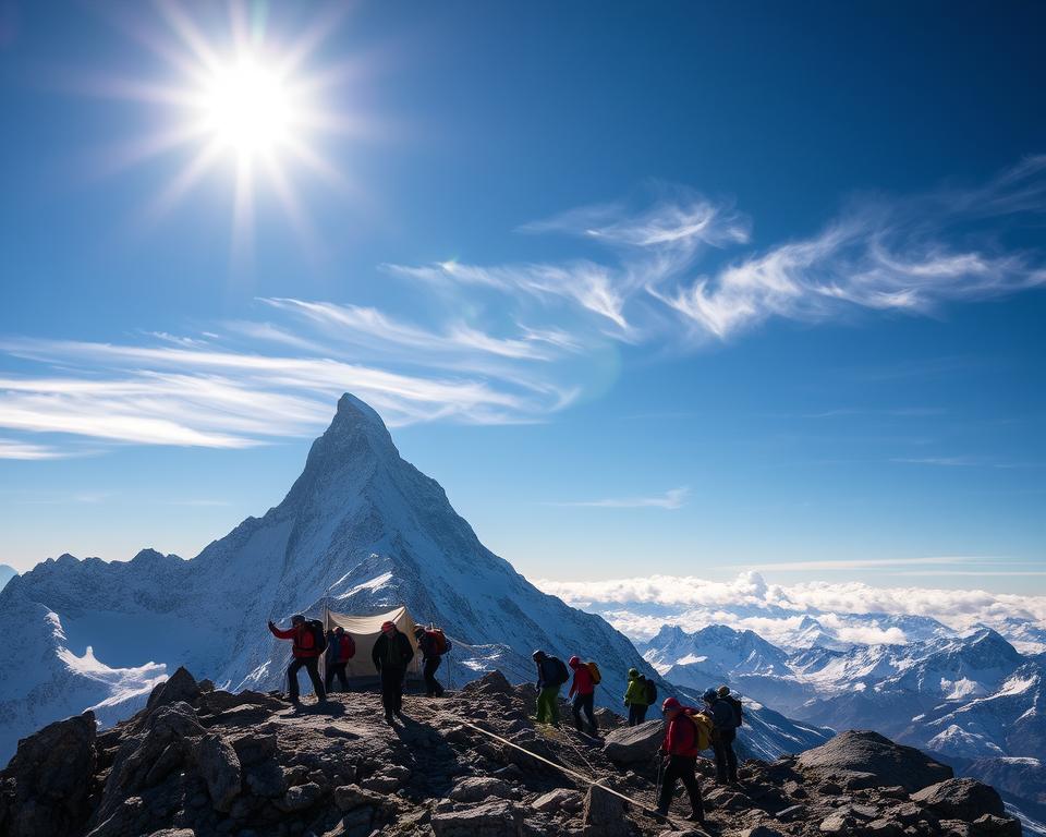 Schchara Erstbesteigung Expedition