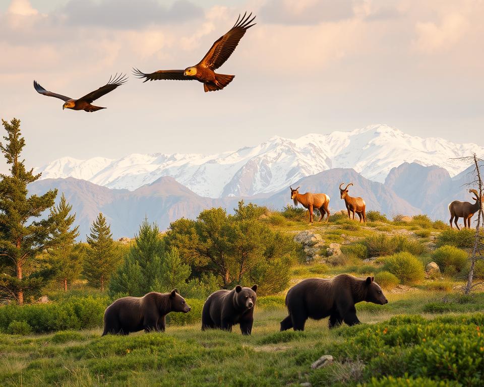 Wildtierbeobachtung in Georgien