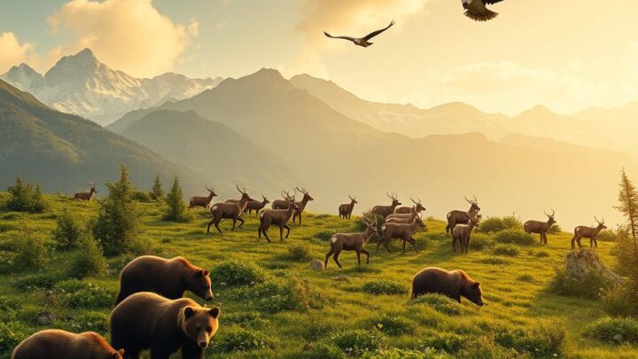 Entdecke die einzigartige Fauna Georgien hautnah