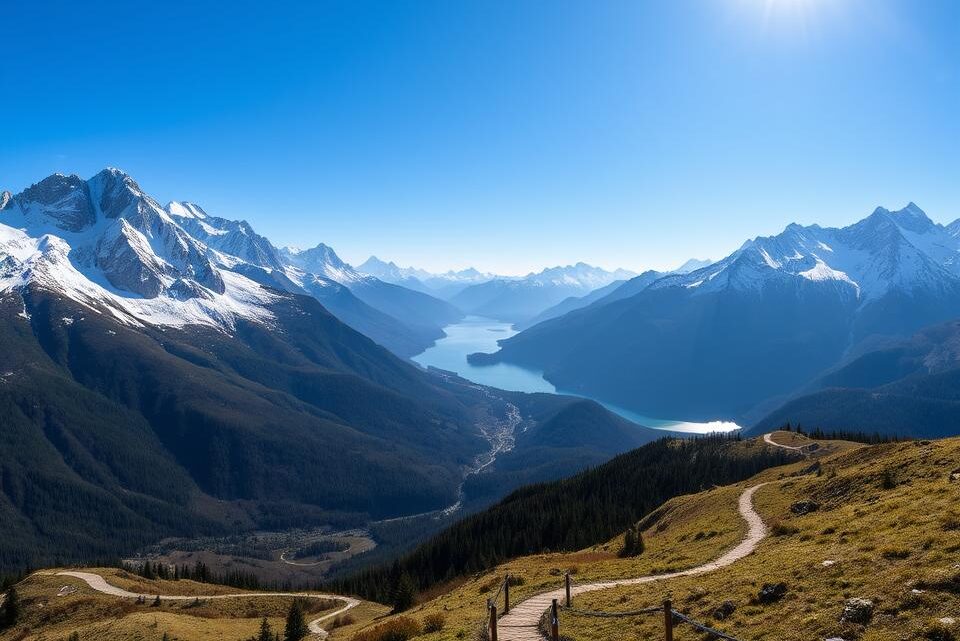 Entdecke die majestätischen Georgien Berge im Kaukasus